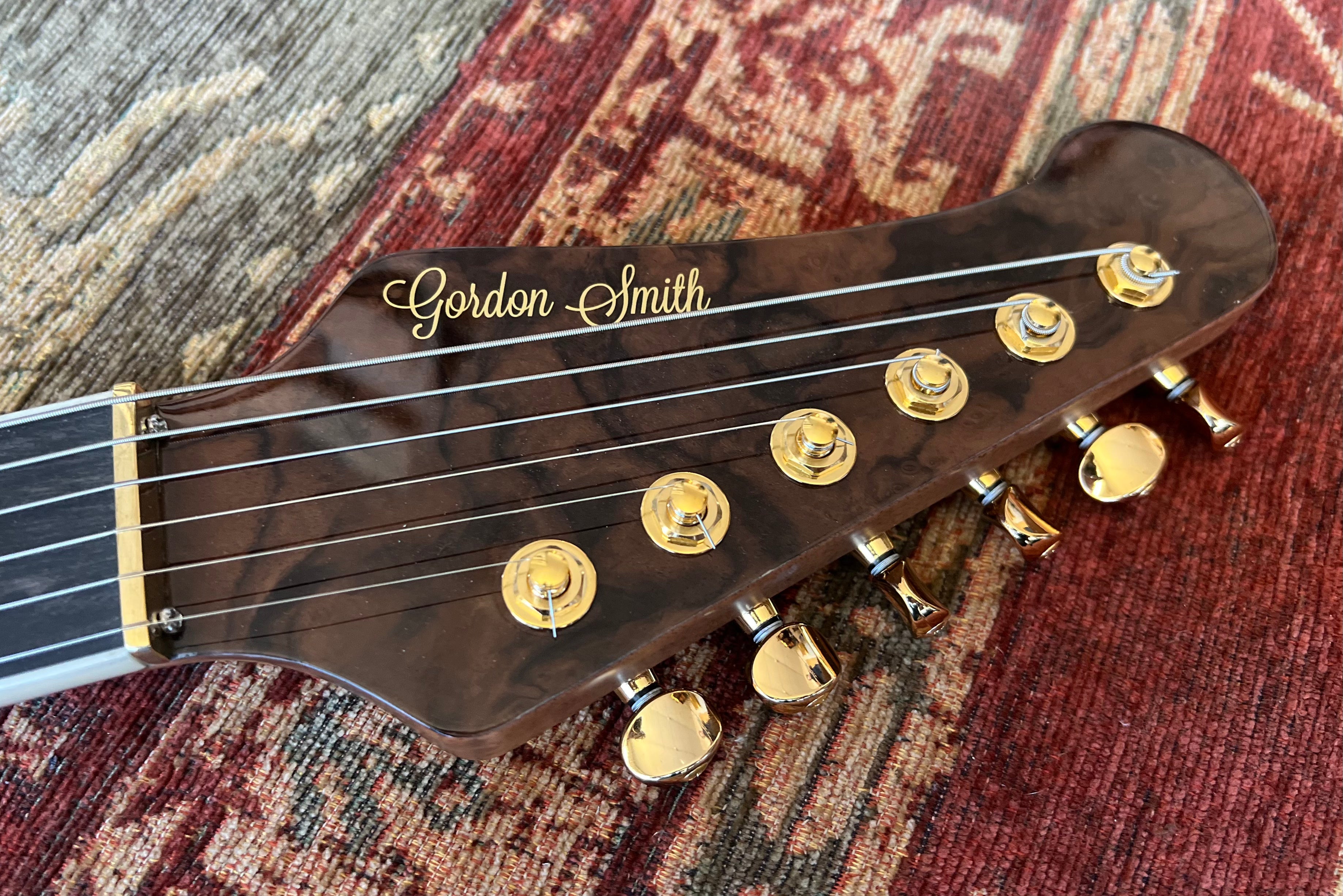 Gordon Smith Griffin Deluxe Burled Walnut Custom, Electric Guitar for sale at Richards Guitars.