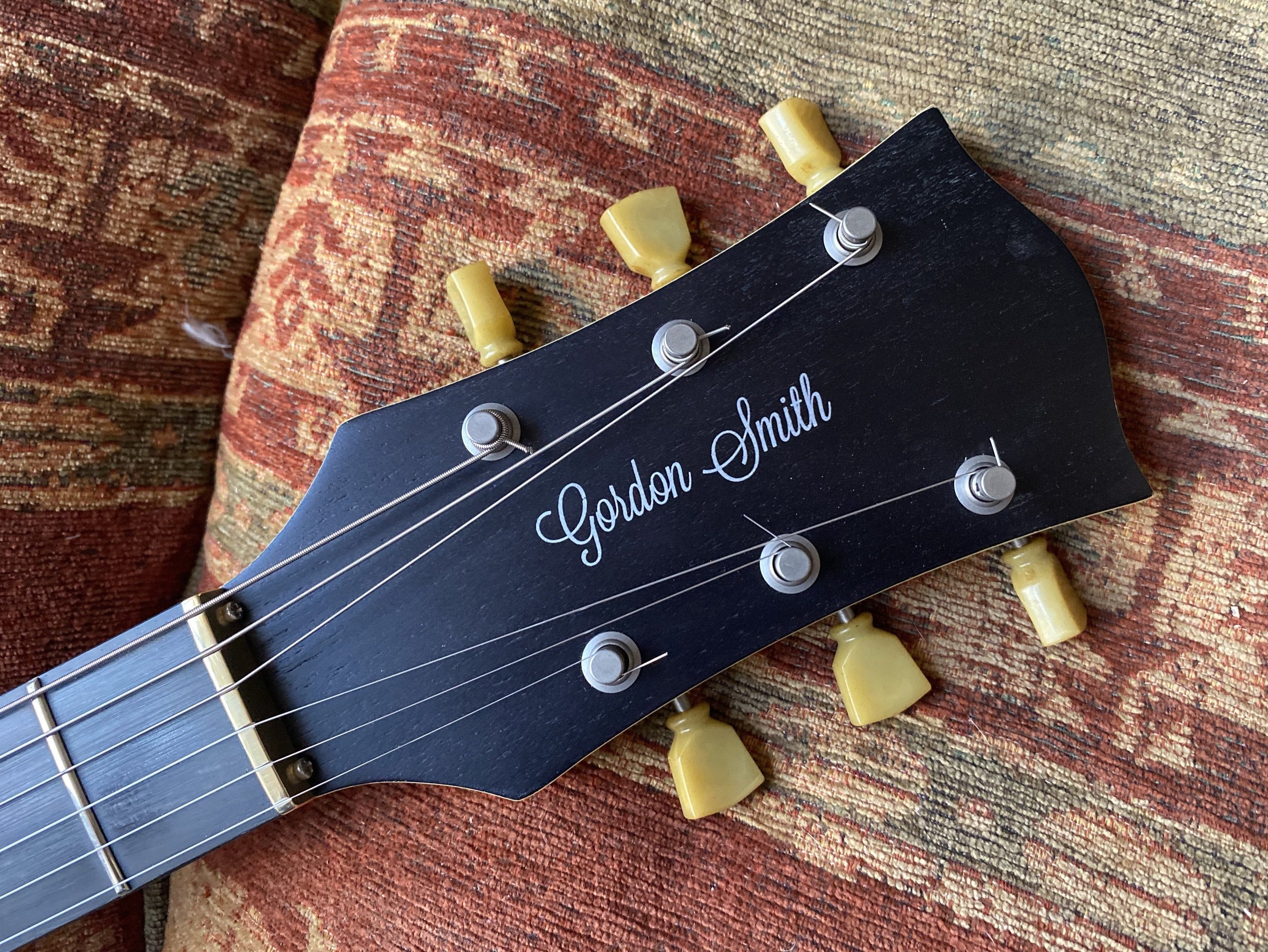 Gordon Smith GS2 Custom Classic Open TV Yellow Pore Satin, Electric Guitar for sale at Richards Guitars.