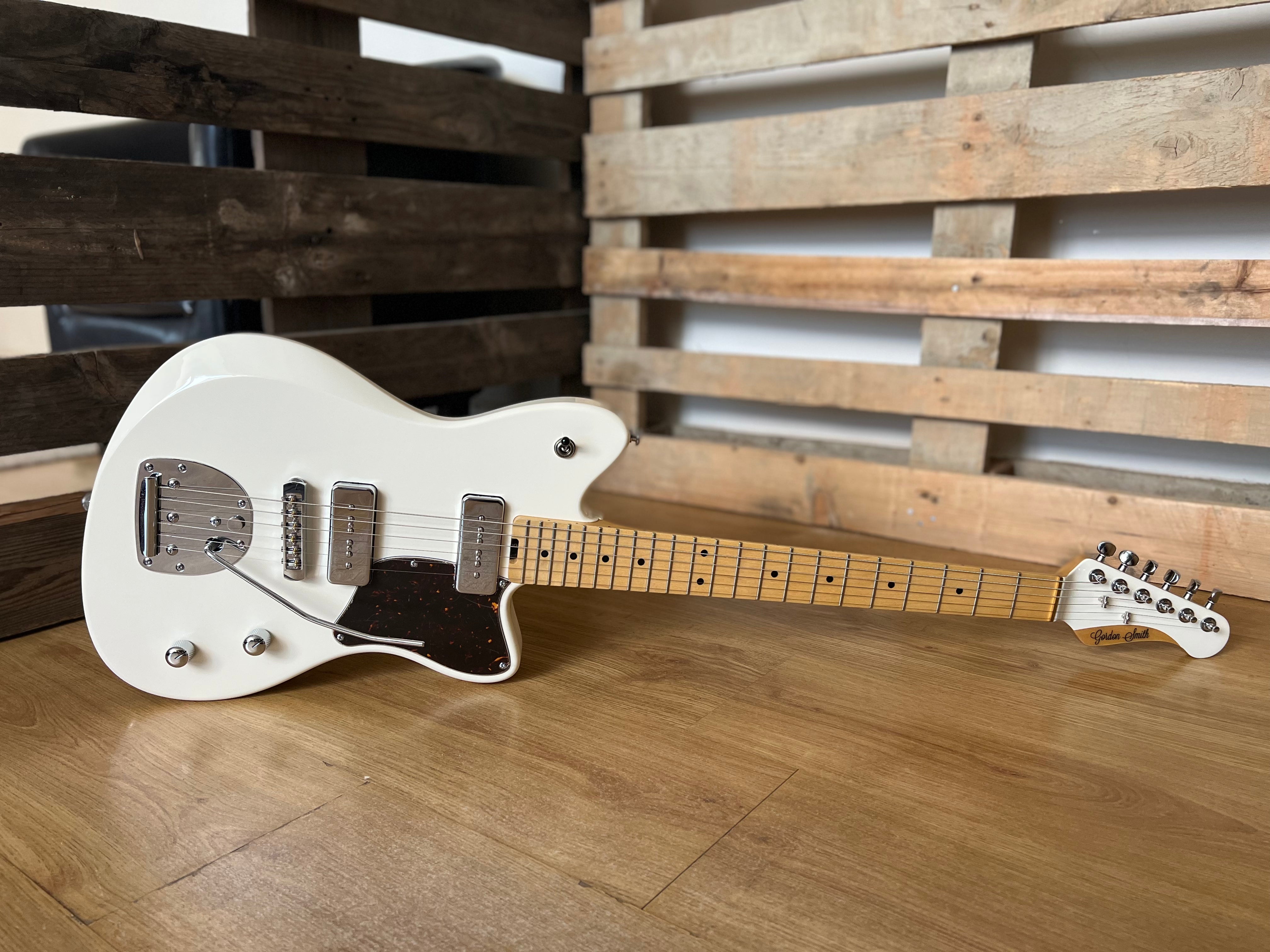 Gordon Smith The Gatsby Launch Edition 2021 Vintage White, Electric Guitar for sale at Richards Guitars.