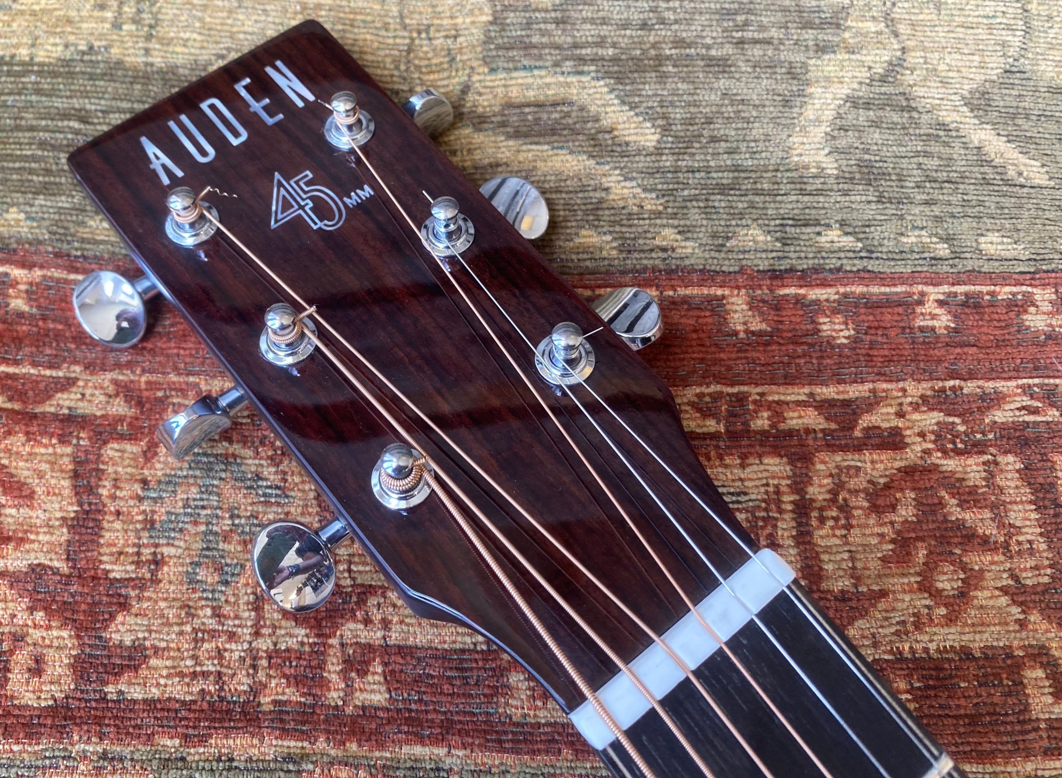 Auden Artist 45 Chester Cutaway Spruce/Rosewood Cutaway. (Free Brad Clarke supernatural system), Electro Acoustic Guitar for sale at Richards Guitars.