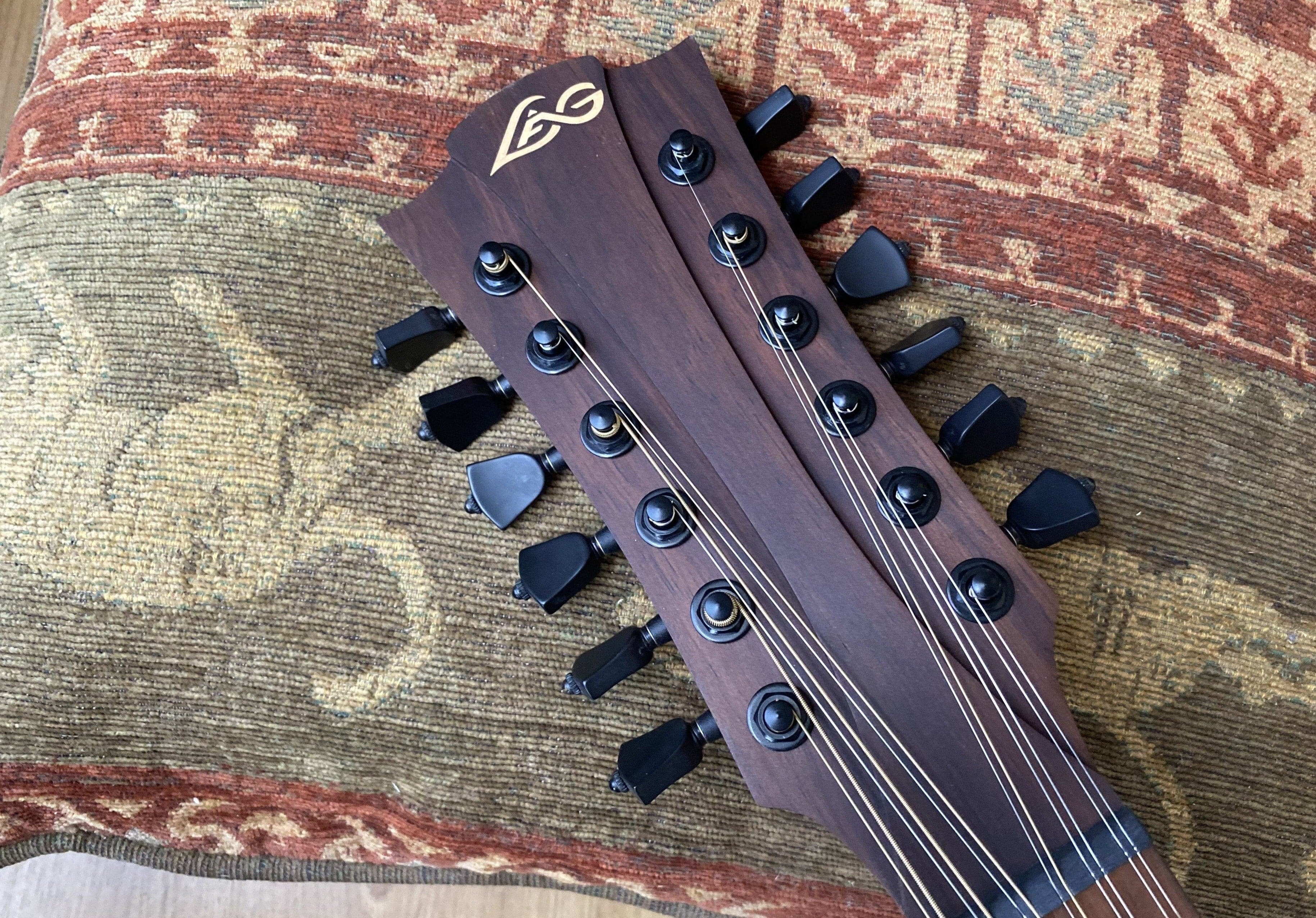 LAG T177 J12CE  Jumbo Cutaway Electro Acoustic 12 String Guitar - Gorgeous!, Electro Acoustic Guitar for sale at Richards Guitars.