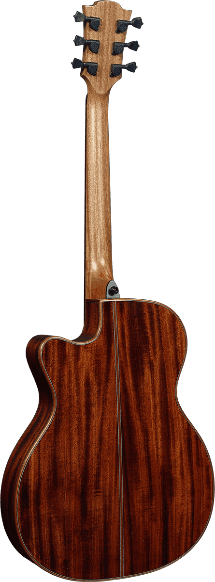 LAG TRAMONTANE 118 T118ASCE-BRS AUDITORIUM SLIM CUT ELECTRO BROWN SHADOW, Electro Acoustic Guitar for sale at Richards Guitars.