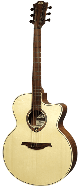 Lag TRAMONTANE 177 T177JCE  JUMBO ELECTRIC-ACOUSTIC, Electro Acoustic Guitar for sale at Richards Guitars.