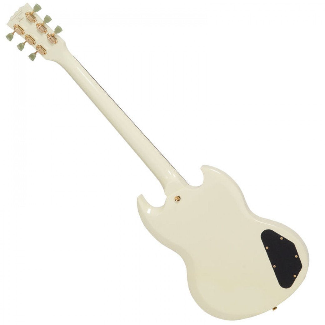 Vintage VS6 Reissued Electric Guitar ~ Left Hand Vintage White/Gold Hardware, Electric Guitar for sale at Richards Guitars.