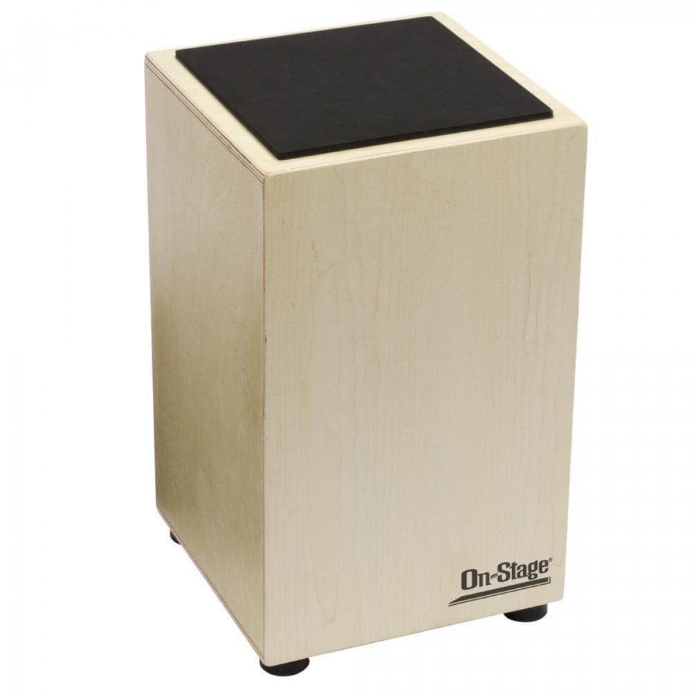On-Stage Cajon w/Fixed Snare + Carry Bag,  for sale at Richards Guitars.