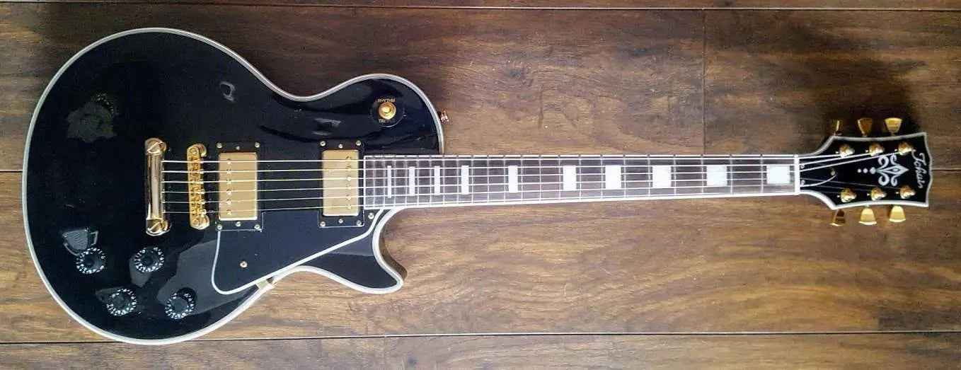 Tokai UALC60 BK Custom.-Tokai UALC53 BB Black Custom-Richards