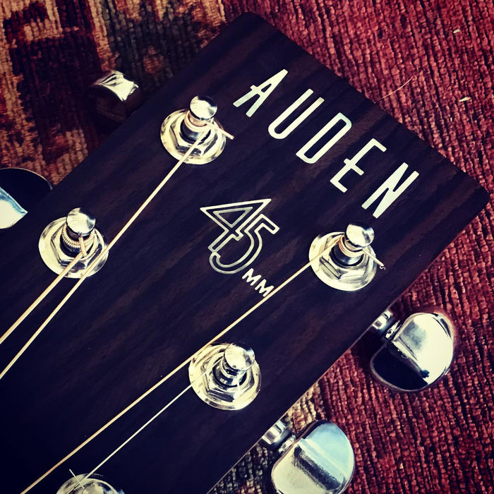 The Auden 45 Series - My Own Exclusive Design Made Reality By Auden Guirars - Richards Guitars Of Stratford Upon Avon