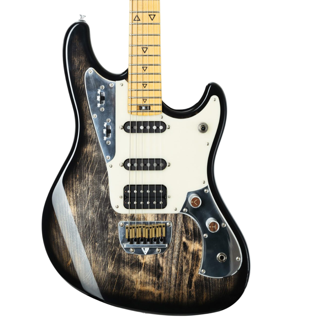 Valiant Mercury Burning Grey w Stainless Steel Frets Valiant