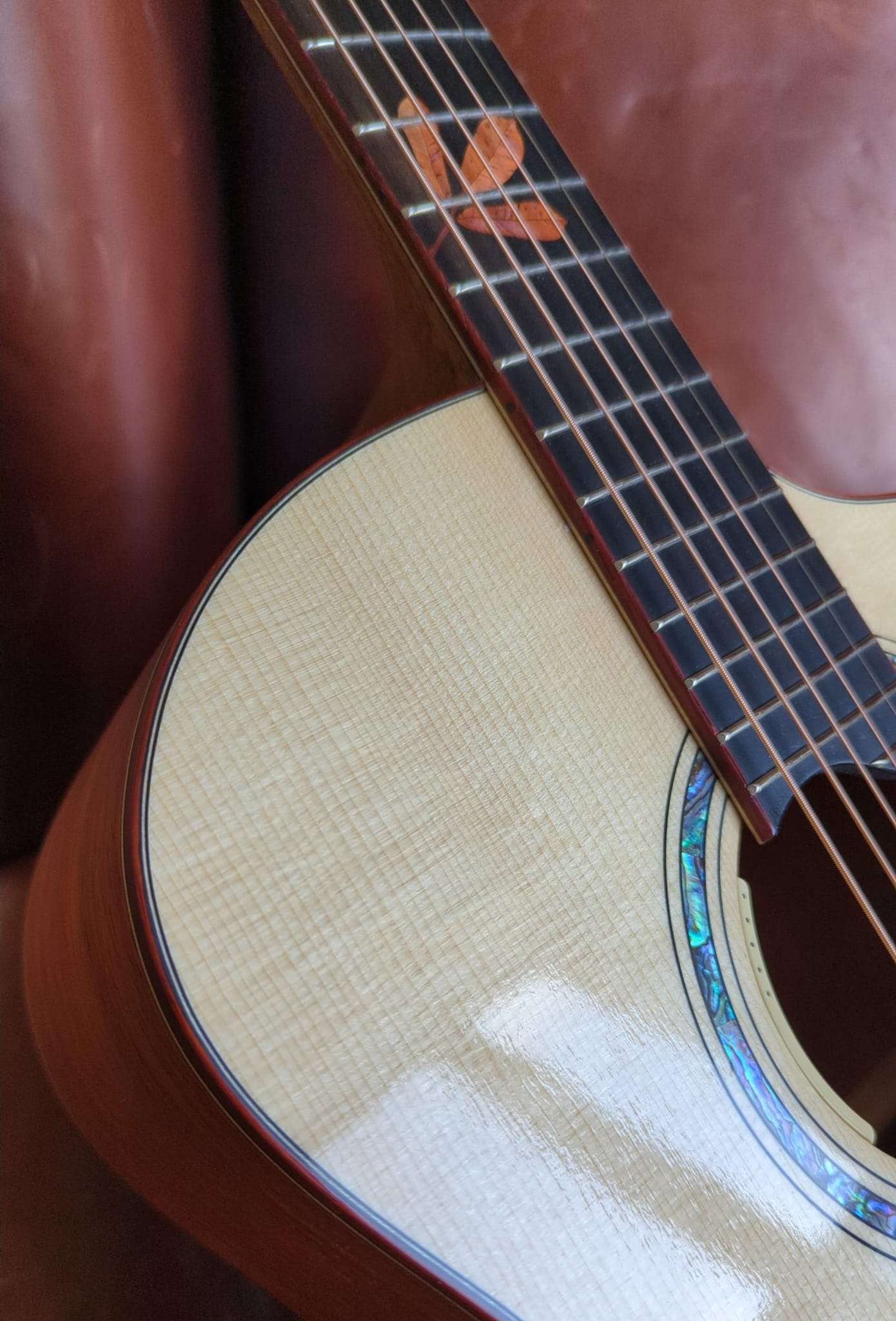 Dowina Padauk DLX GAC TSWS with LR Baggs Anthem (used), Electro Acoustic Guitar for sale at Richards Guitars.