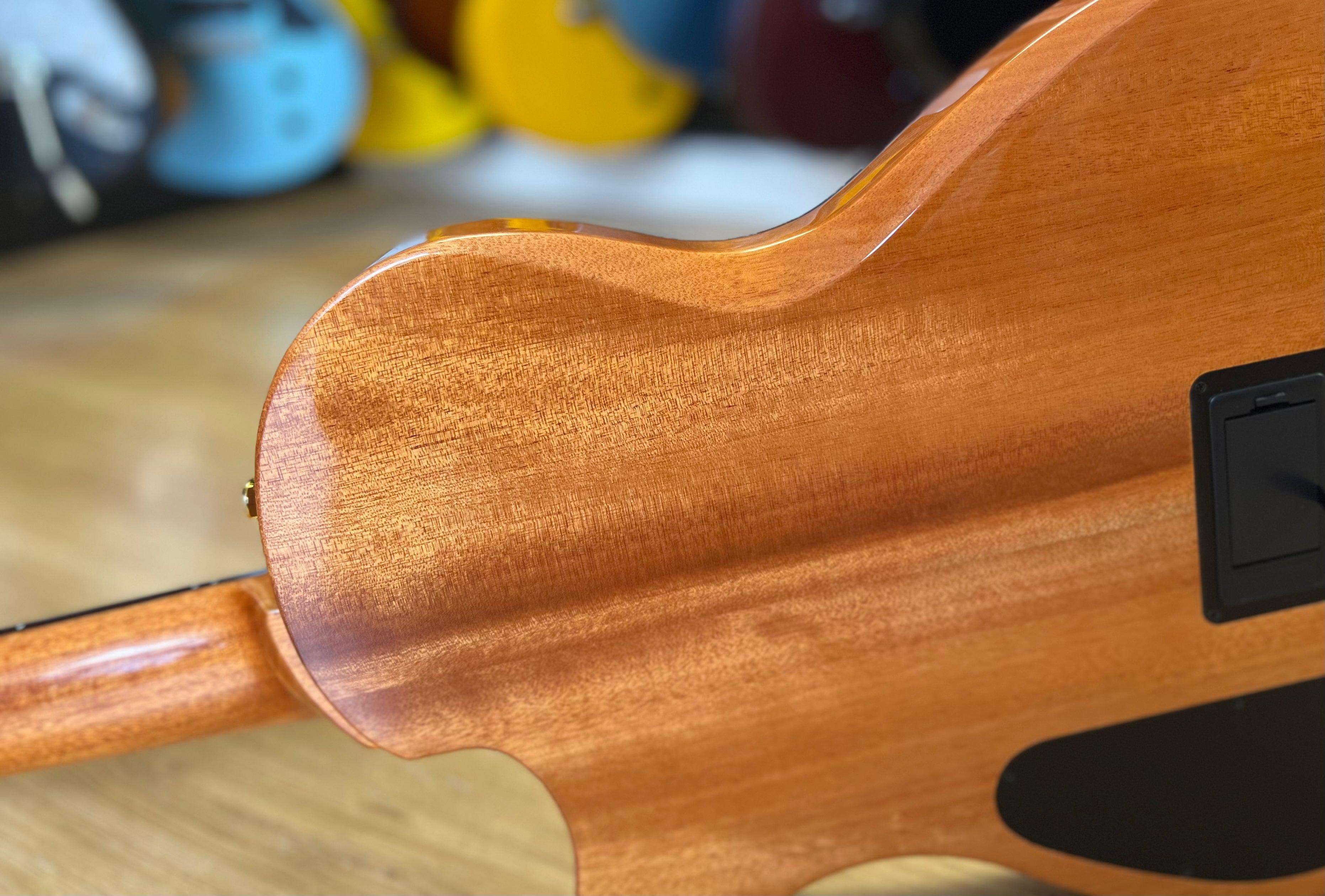 Cordoba Stage Natural Deep Wine, Electro Nylon Strung Guitar for sale at Richards Guitars.