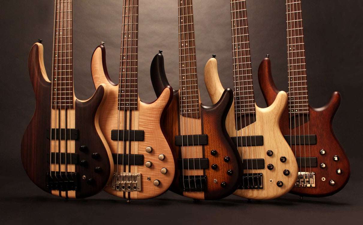 Cort Artisan A4 Plus FMMH Open Pore Black Cherry, Bass Guitar for sale at Richards Guitars.