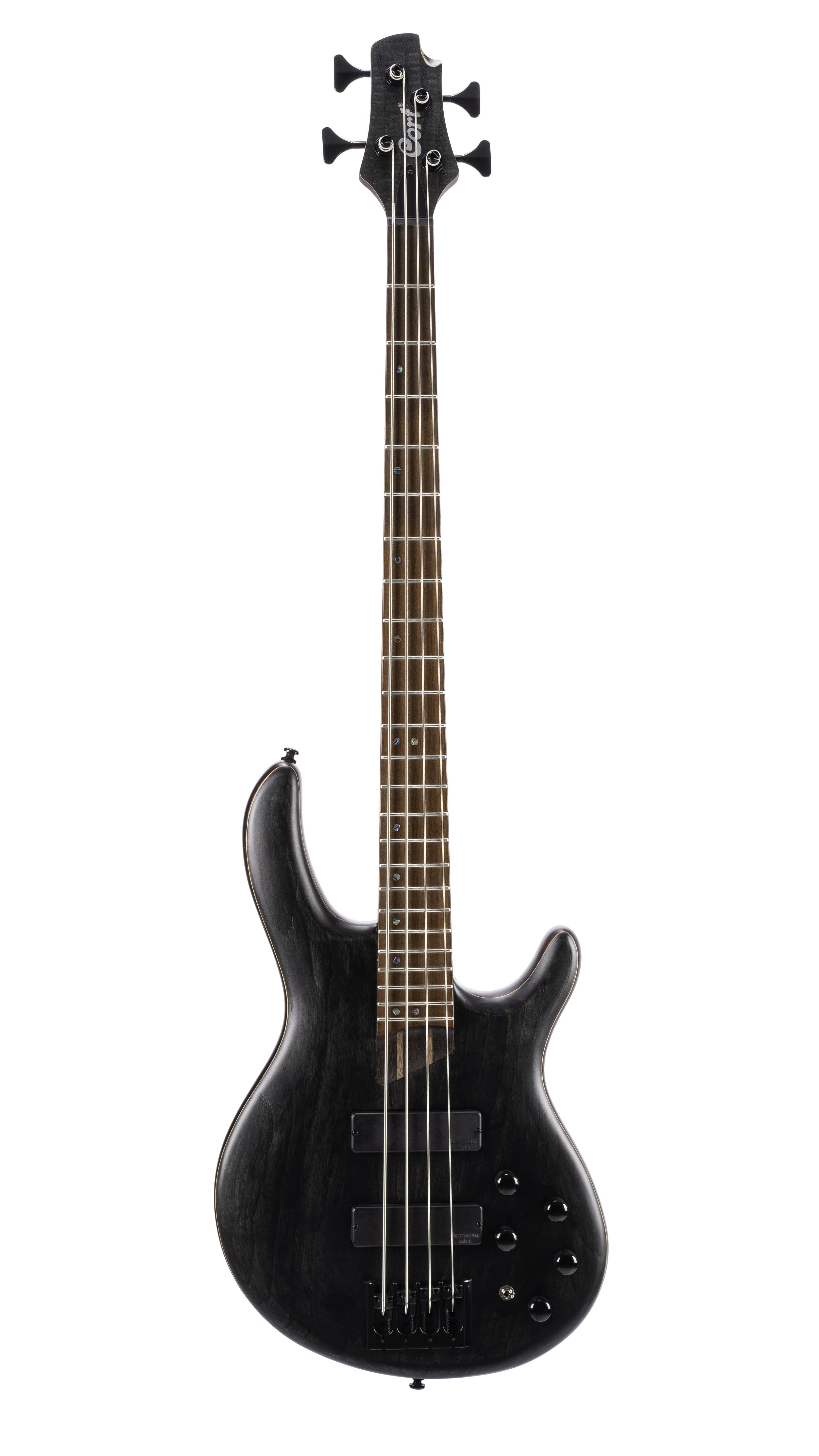 Cort B4 Element Open Pore Trans Black, Bass Guitar for sale at Richards Guitars.