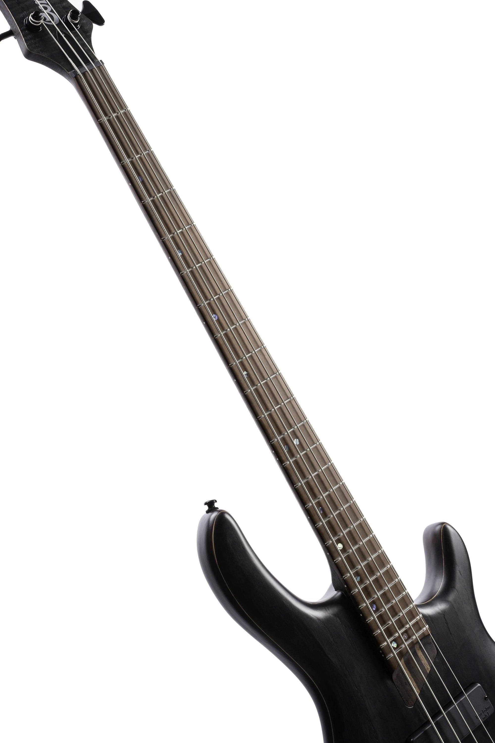 Cort B4 Element Open Pore Trans Black, Bass Guitar for sale at Richards Guitars.