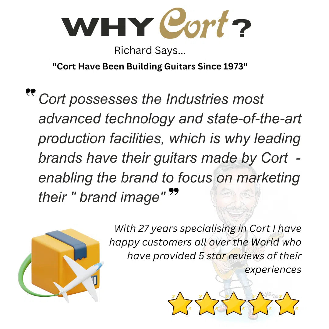 Cort Jade 1 Open Pore, Akustikgitarre zu verkaufen bei Richards Guitars.