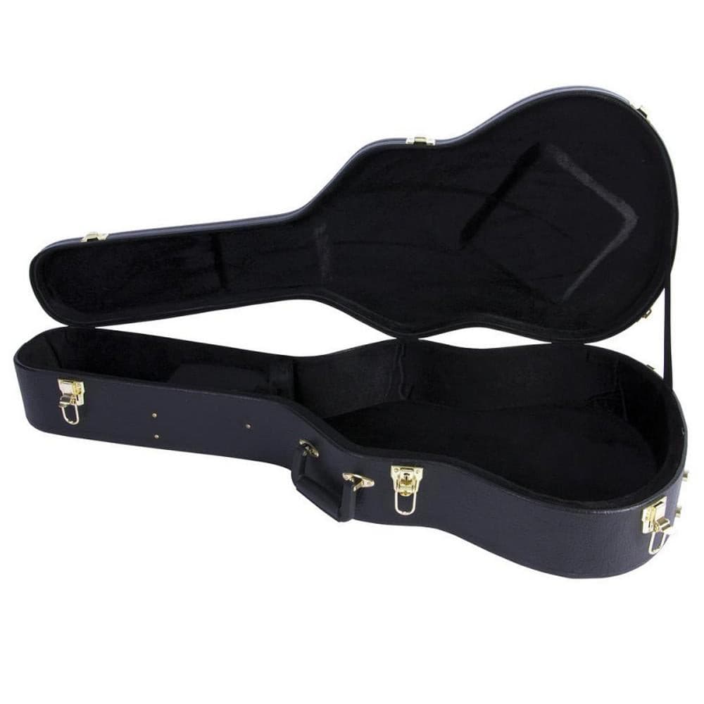 On Stage Hardshell Classic Guitar Case ~ Black, Accessory for sale at Richards Guitars.