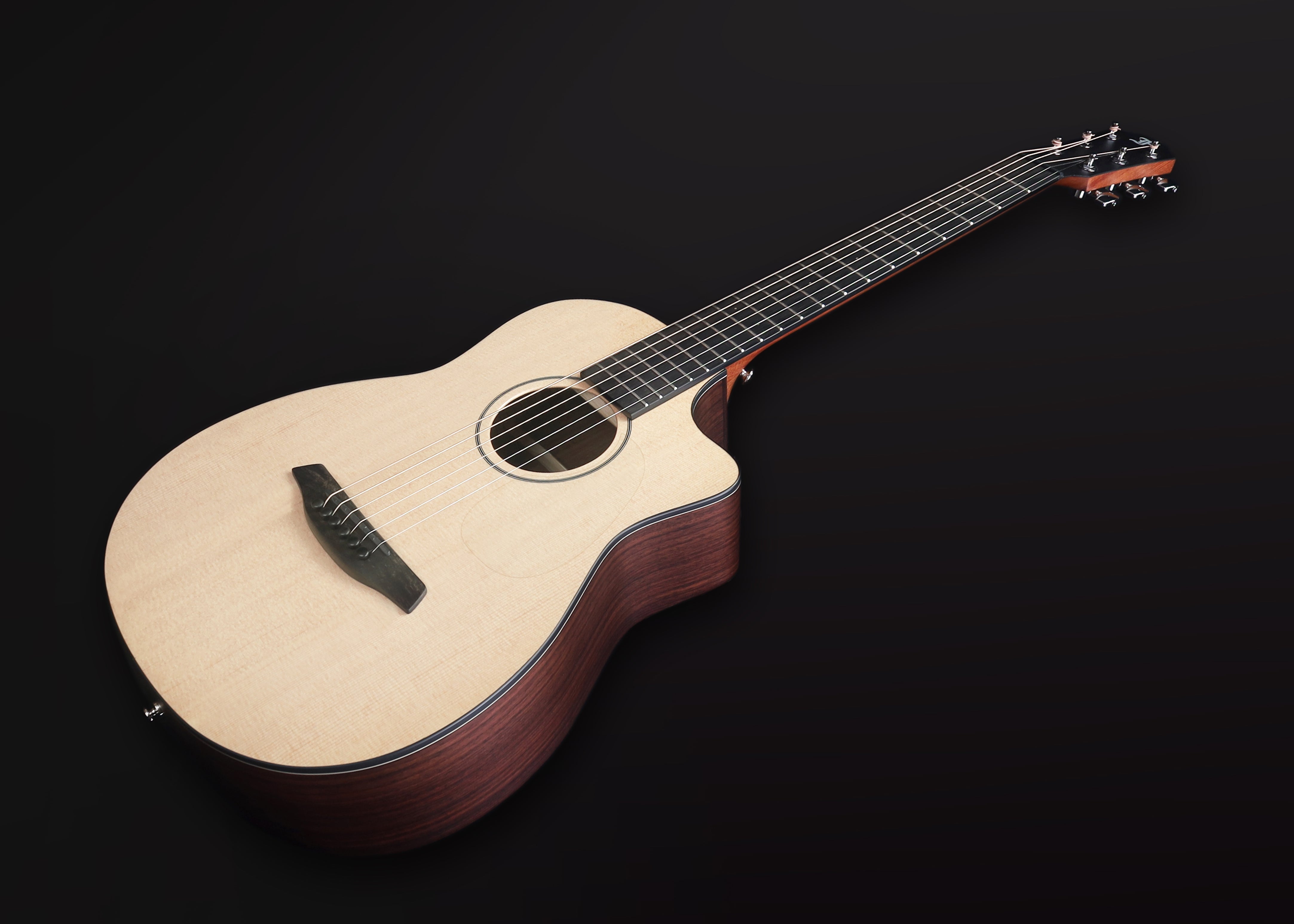 Furch Pioneer ER: Engelmann spruce top with Indian rosewood back and sides. (Furch Mini / Travel Guitar), Acoustic Guitar for sale at Richards Guitars.
