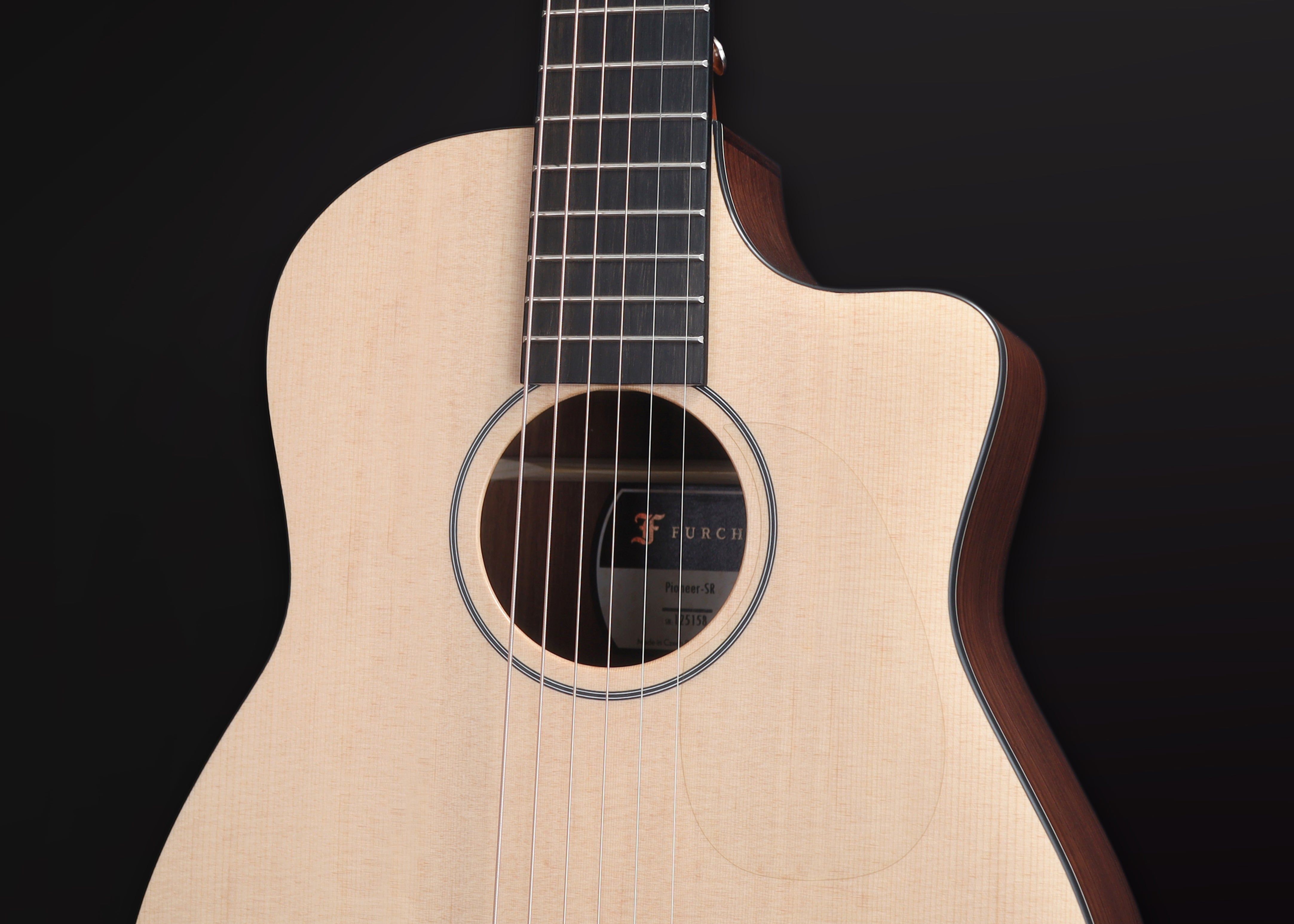 Furch Pioneer ER: Engelmann spruce top with Indian rosewood back and sides. (Furch Mini / Travel Guitar), Acoustic Guitar for sale at Richards Guitars.