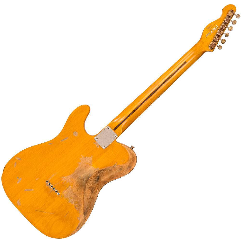 IN BUILD: - Vintage V52 ProShop Unique ~ Butterscotch, Electric Guitar for sale at Richards Guitars.