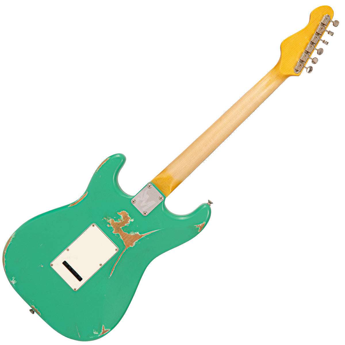 IN BUILD: - Vintage V6 ProShop Custom Build ~ Relic Ventura Ming Green, Electric Guitar for sale at Richards Guitars.