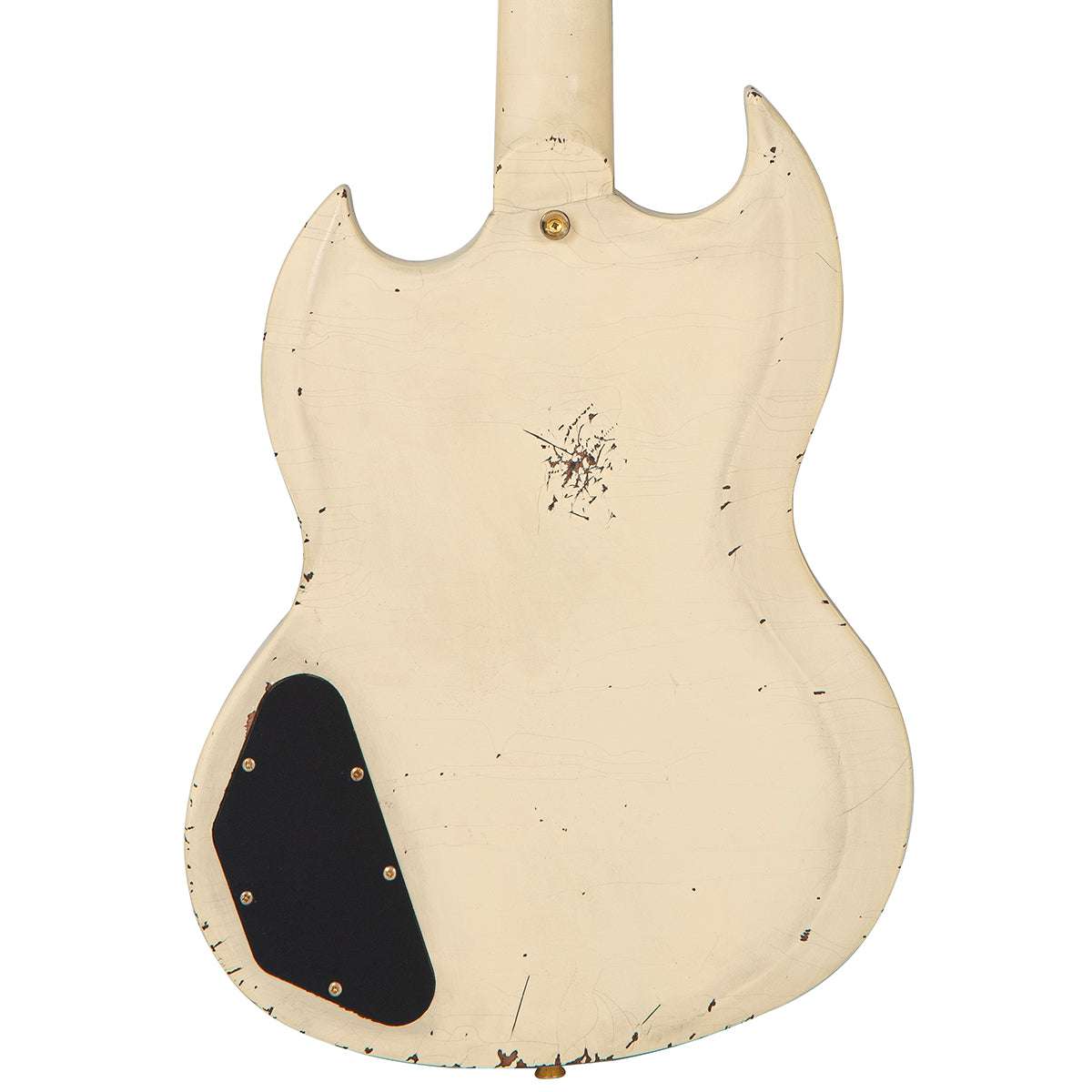 IN BUILD: - Vintage VS6 ProShop Custom-Build ~ Heavy Relic Vintage White, Electric Guitar for sale at Richards Guitars.