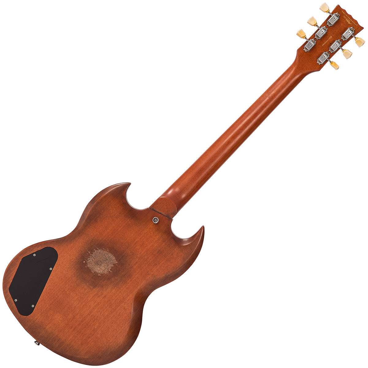 IN BUILD: - Vintage VS6 ProShop Unique ~ Burnt Mahogany, Electric Guitar for sale at Richards Guitars.