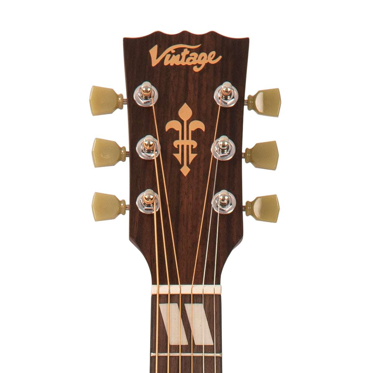 Vintage V160VSB Historic Series 'Orchestra' Acoustic Guitar ~ Vintage Sunburst, Acoustic Guitar for sale at Richards Guitars.