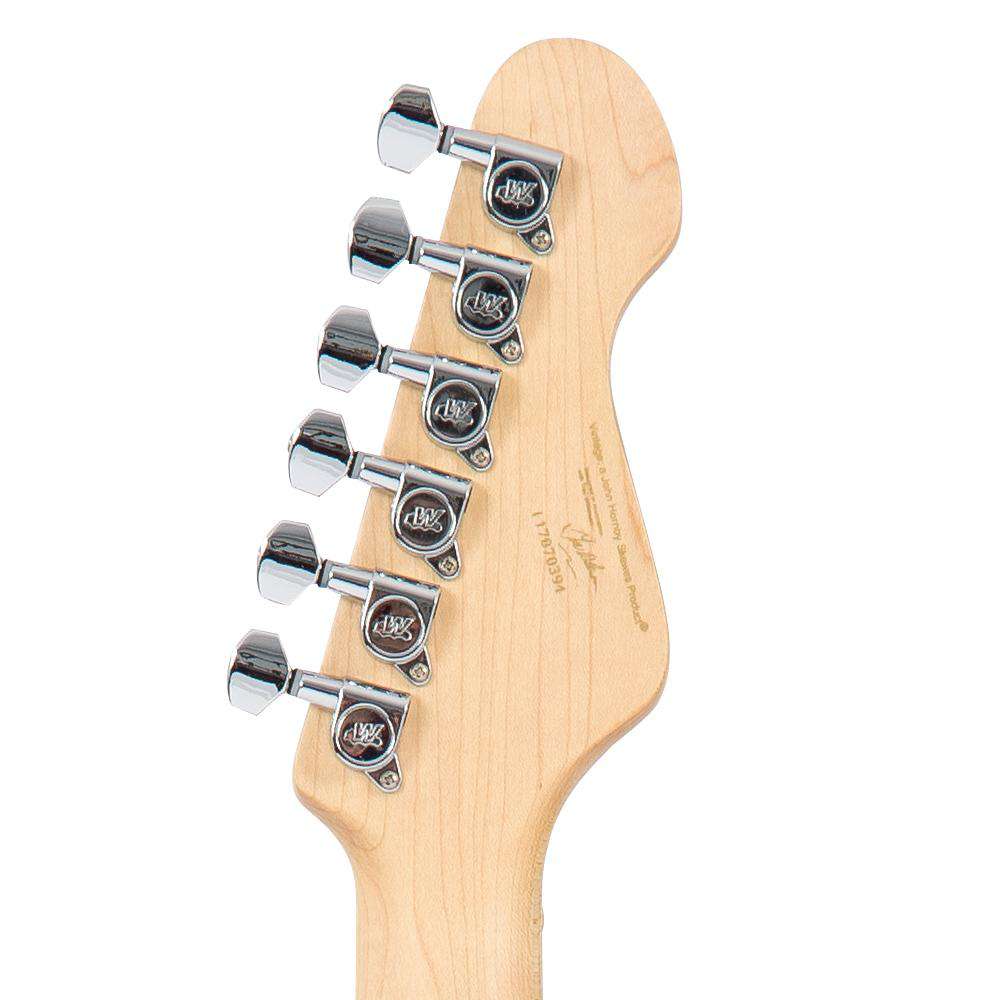 Vintage V6M24 ReIssued Series Electric Guitar ~ Pasadena Purple, Elektrische Gitarre zu verkaufen bei Richards Guitars.