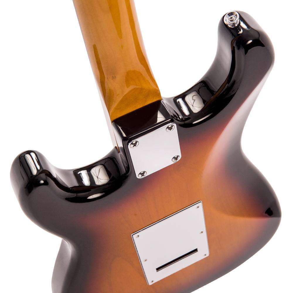 Vintage V6 ReIssued Electric Guitar ~ Sunset Sunburst, zu verkaufen bei Richards Guitars.