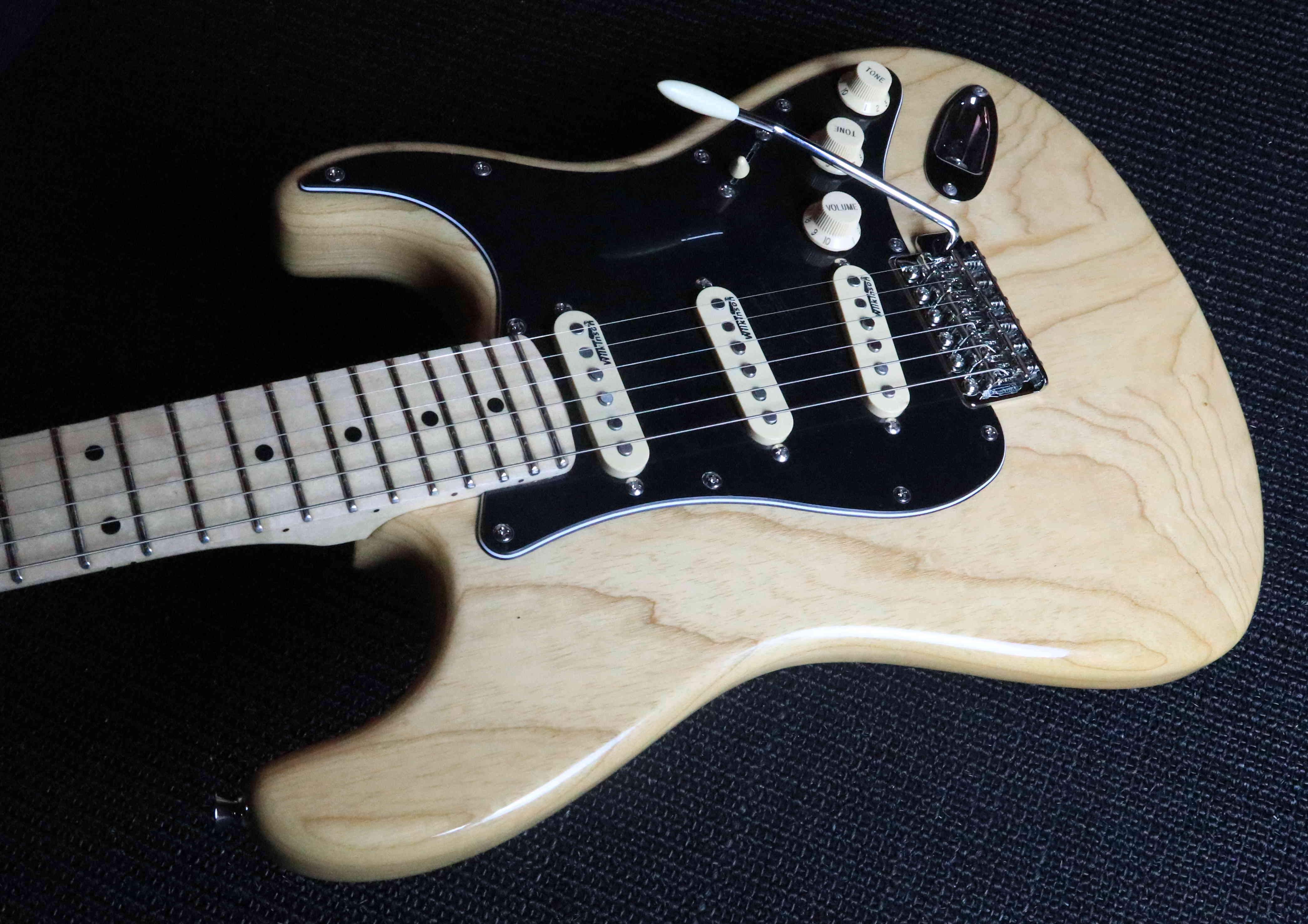 VINTAGE V6M NAT REISSUED ELECTRIC GUITAR ~ NATURAL ASH, Electric Guitar for sale at Richards Guitars.