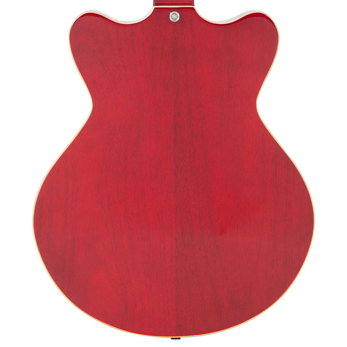 Vintage REVO Series 'Superthin' Electric Guitar ~ Cherry Red, Electric Guitar for sale at Richards Guitars.