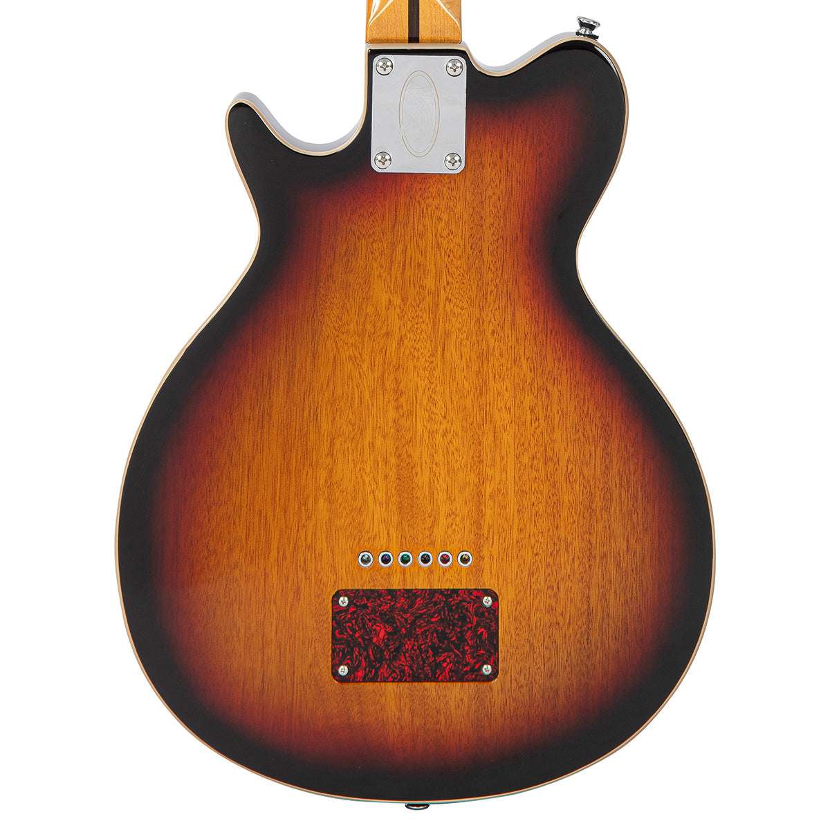 Vintage REVO Series 'Vision' Electric Guitar ~ Two Tone Sunburst, Electric Guitar for sale at Richards Guitars.