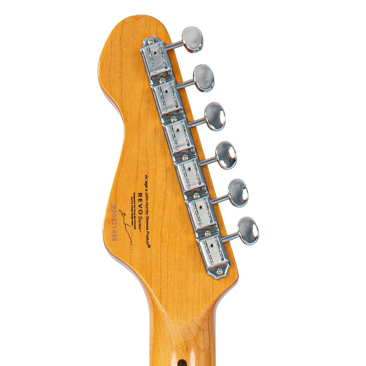 Vintage REVO Series 'Vision' Electric Guitar ~ Two Tone Sunburst, Electric Guitar for sale at Richards Guitars.