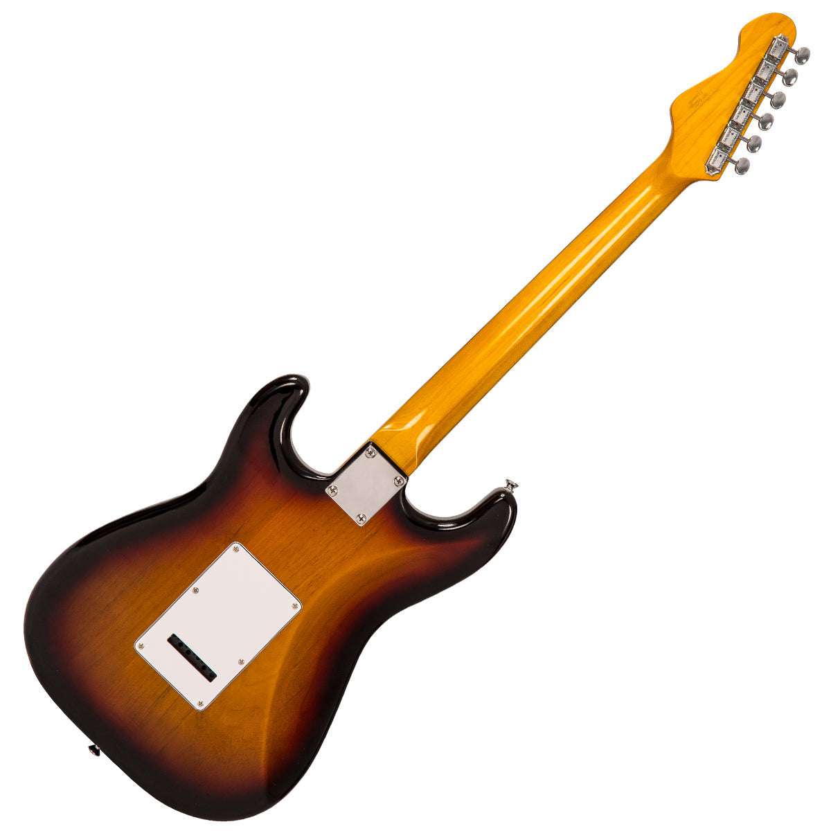 Vintage V6 ReIssued Electric Guitar ~ Sunset Sunburst, zu verkaufen bei Richards Guitars.