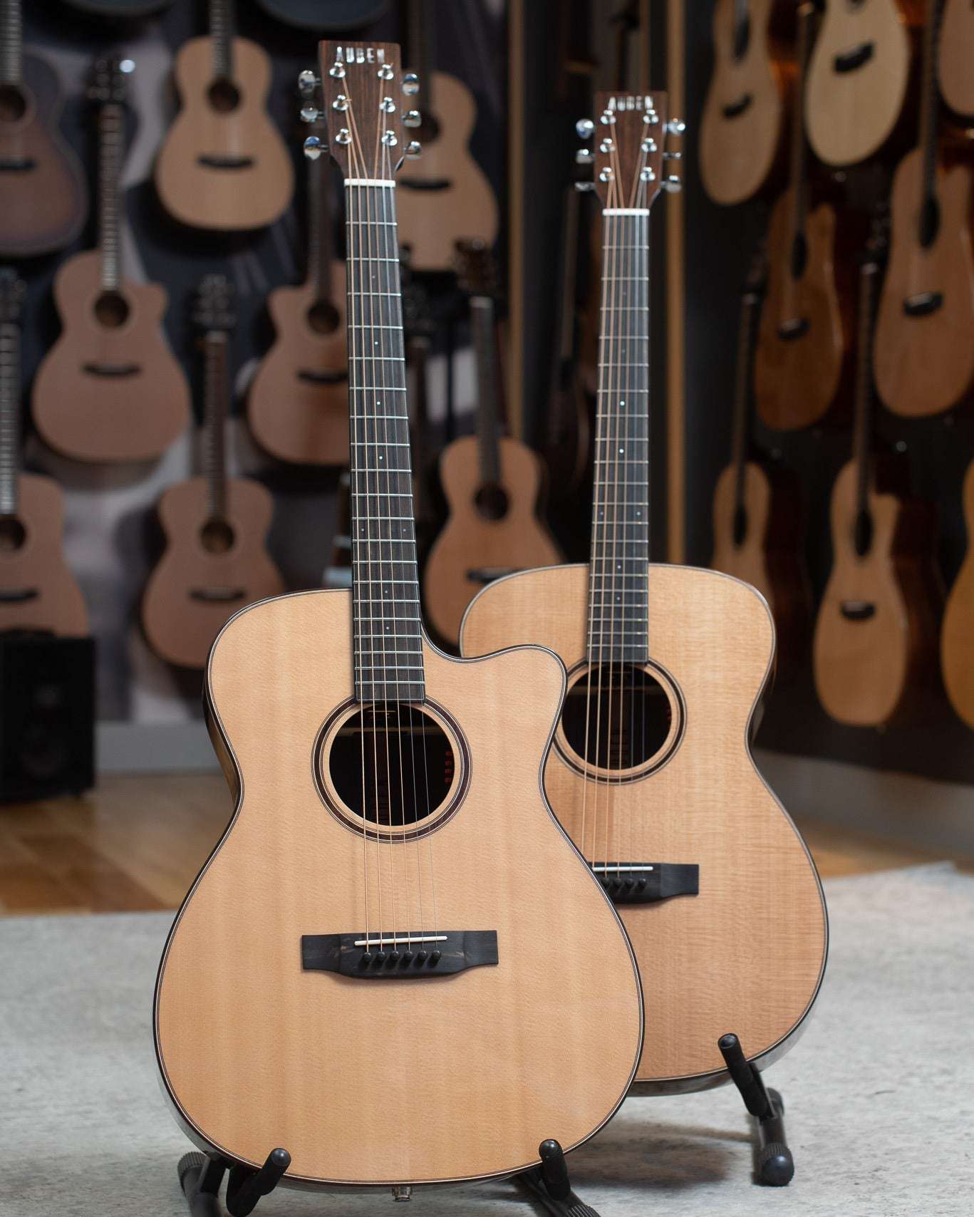Auden Rosewood Bowman Spruce Top Cutaway Electro Acoustic Guitar - Richards Guitars Of Stratford Upon Avon