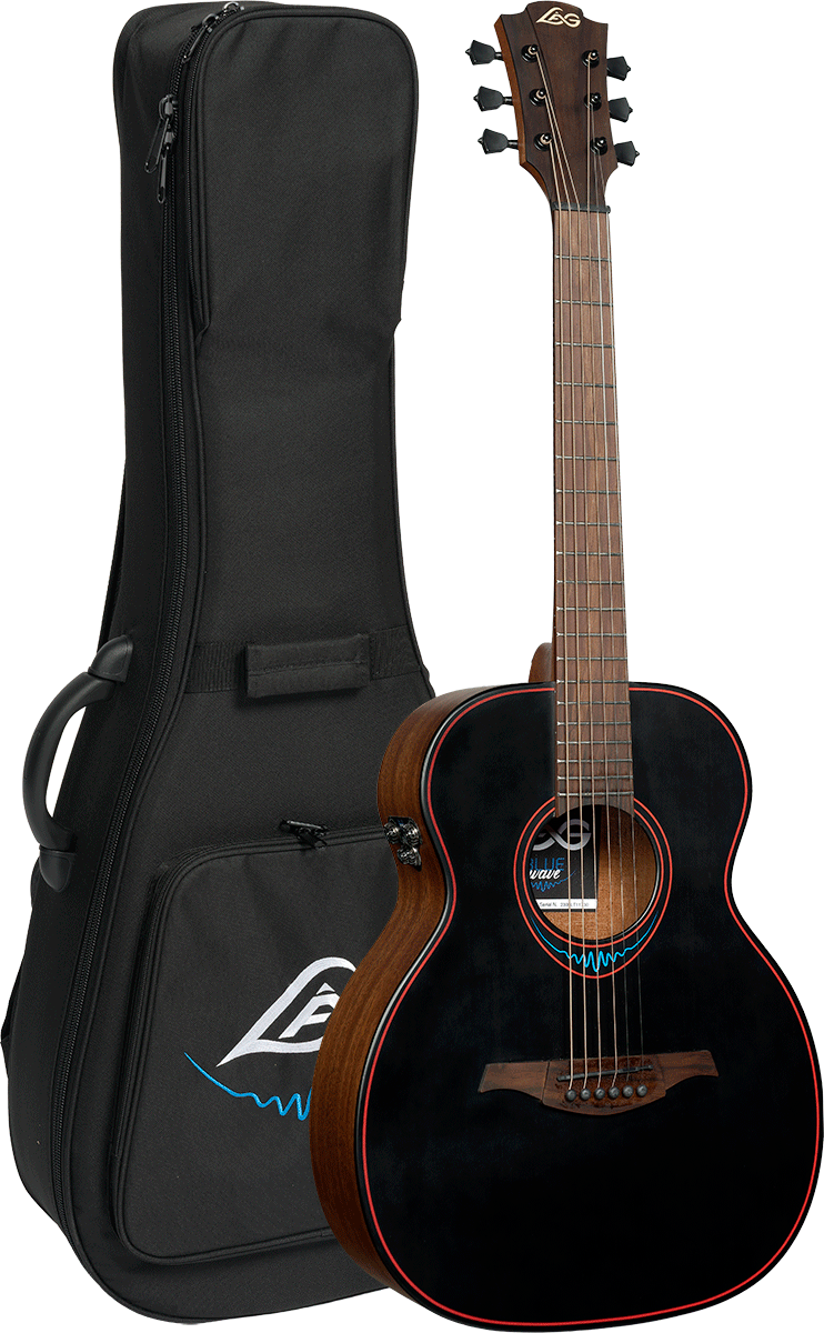 BlueWave 1 Black - Travel Electro - Richards Guitars Of Stratford Upon Avon