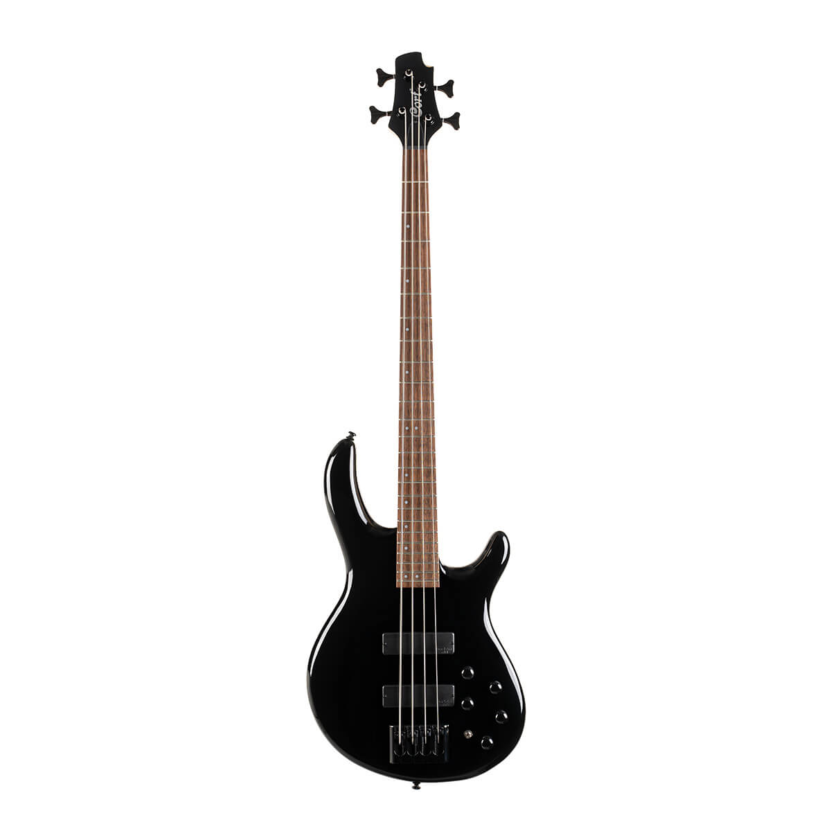 Cort C4 Deluxe Black Bass Guitar - Richards Guitars Of Stratford Upon Avon