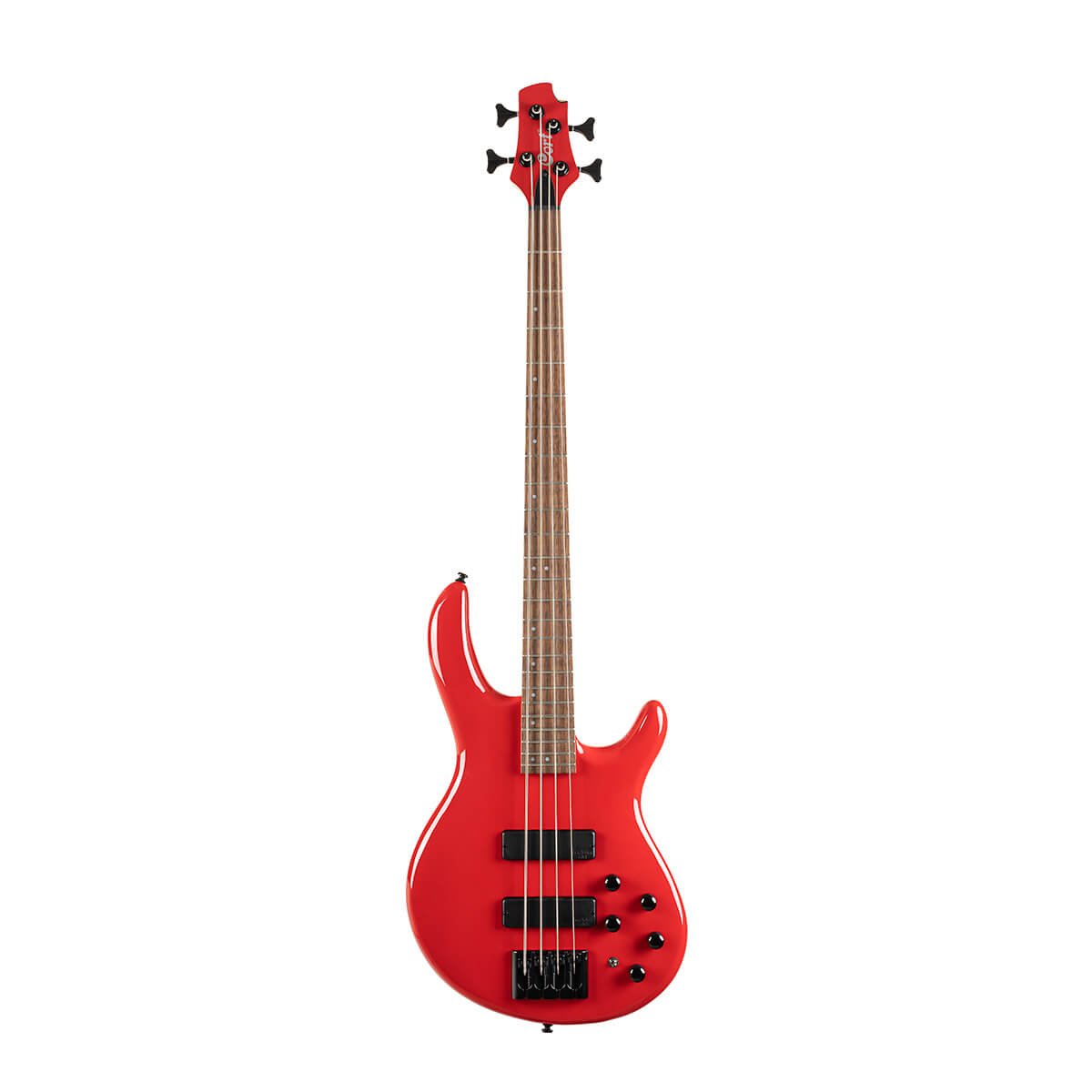 Cort C4 Deluxe Candy Red Bass Guitar - Richards Guitars Of Stratford Upon Avon