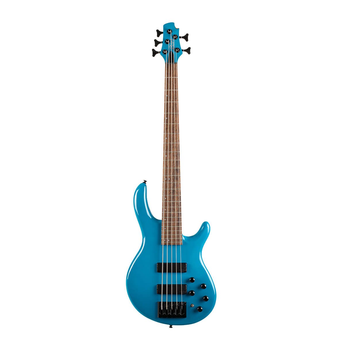 Cort C5 Deluxe Candy Blue Bass Guitar - Richards Guitars Of Stratford Upon Avon