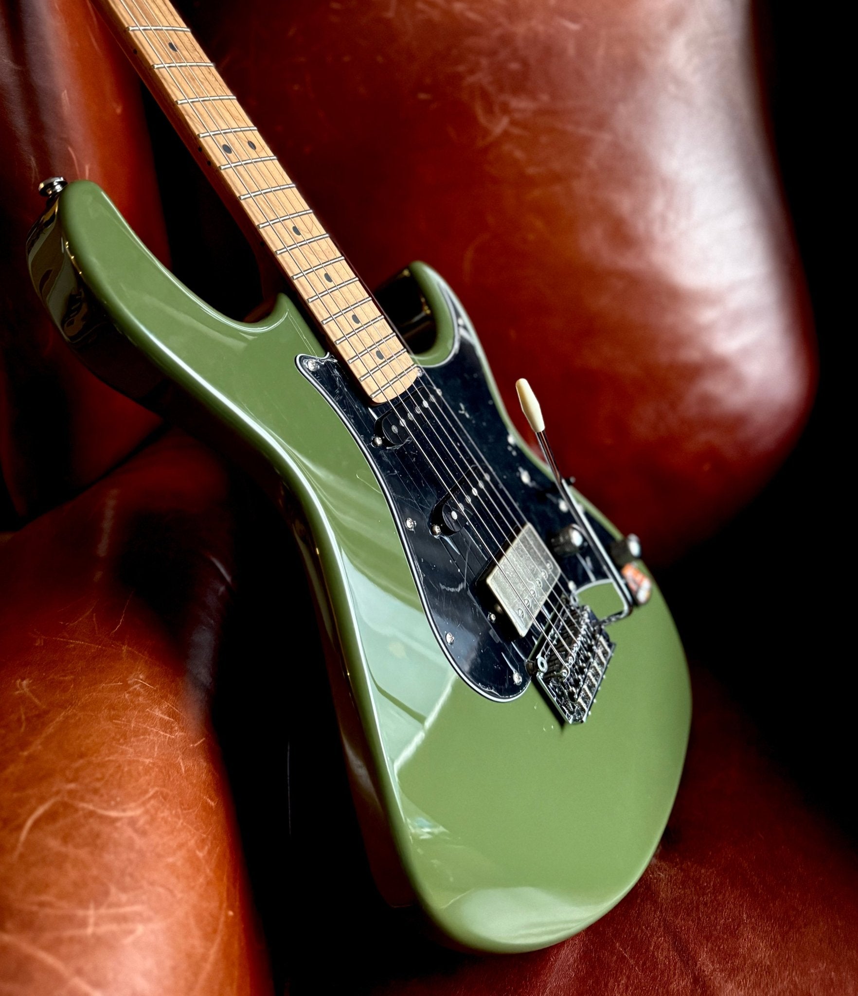 Cort G250 SE Olive Dark Green - Richards Guitars Of Stratford Upon Avon