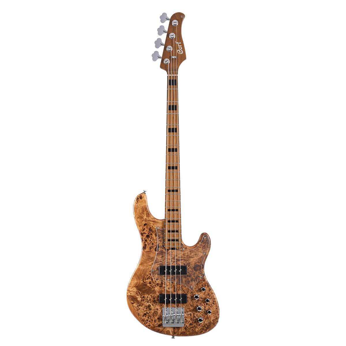 Cort GB - MODERN 4 Open Pore Vintage Natural w/case Bass Guitar - Richards Guitars Of Stratford Upon Avon