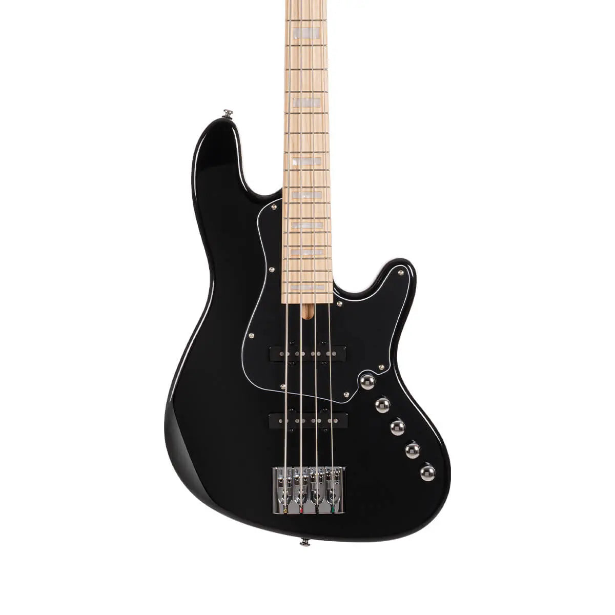 Cort NJS 4, Black w/case Bass Guitar - Richards Guitars Of Stratford Upon Avon