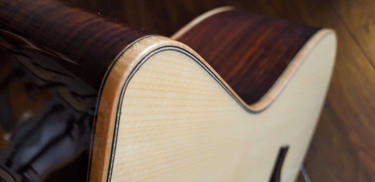 Eastman AC822CE - FF Fan Fretted GA model w/ cutaway (Price inc. Custom Pro Setup Package) - Richards Guitars Of Stratford Upon Avon