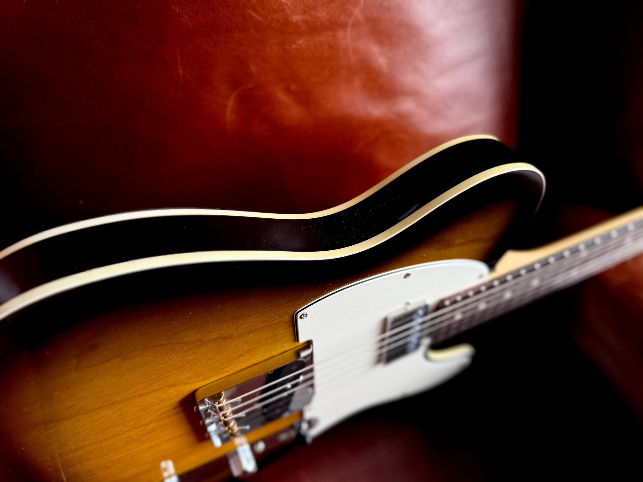 FGN Guitars Neoclassic TE 210R Ash HS 2 Tone Sunburst - Richards Guitars Of Stratford Upon Avon