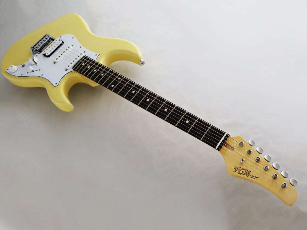 FGN J Standard Odyssey, JOS2TDR Ivory (IV) With Gig Bag - Richards Guitars Of Stratford Upon Avon