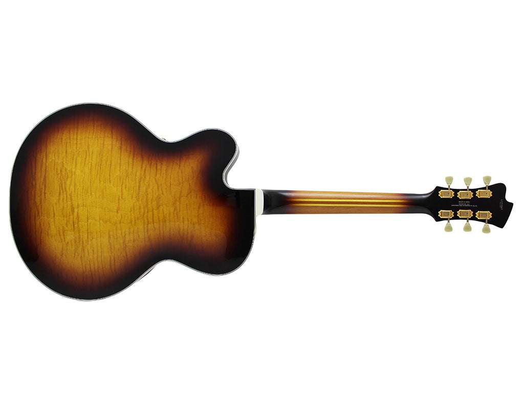 FGN Masterfield, Electric Guitar, Jazz Burst (JB) MFAFP With Hard Case - Richards Guitars Of Stratford Upon Avon