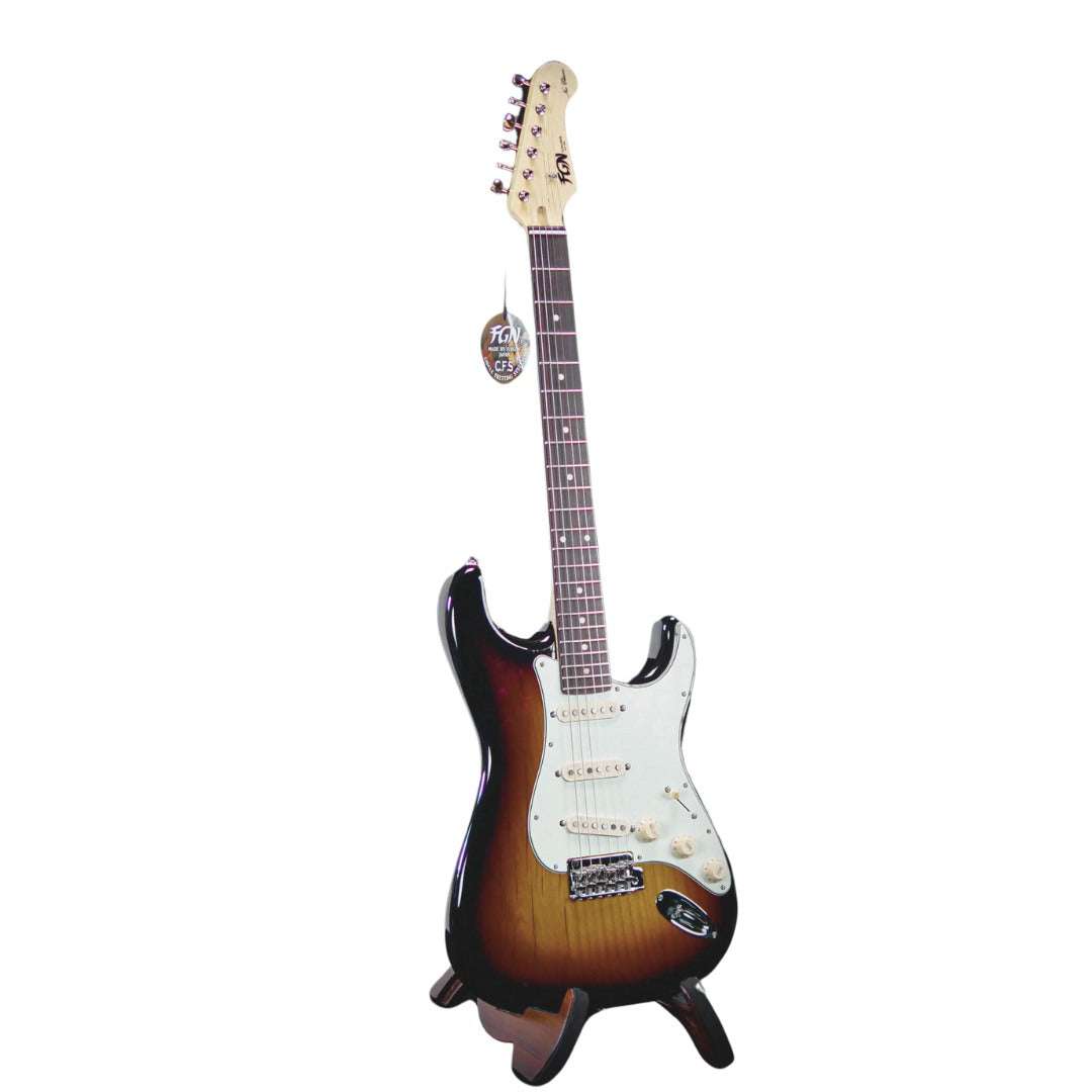 FGN Neoclassic NST100RAL (Alder 3 Tone Sunburst) - Richards Guitars Of Stratford Upon Avon