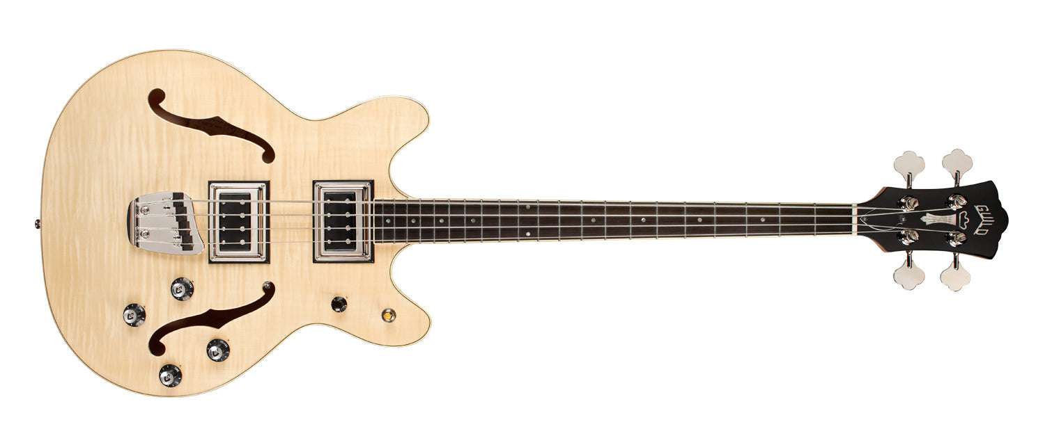 Guild STARFIRE BASS II FLAME MAPLE - Richards Guitars Of Stratford Upon Avon
