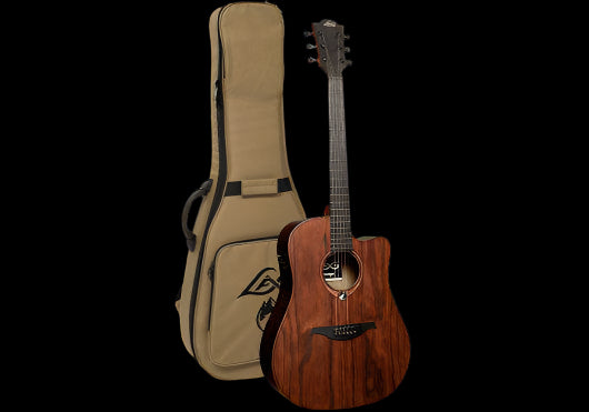LAG Sauvage Dreadnought Cutaway Acoustic - Electric - Richards Guitars Of Stratford Upon Avon