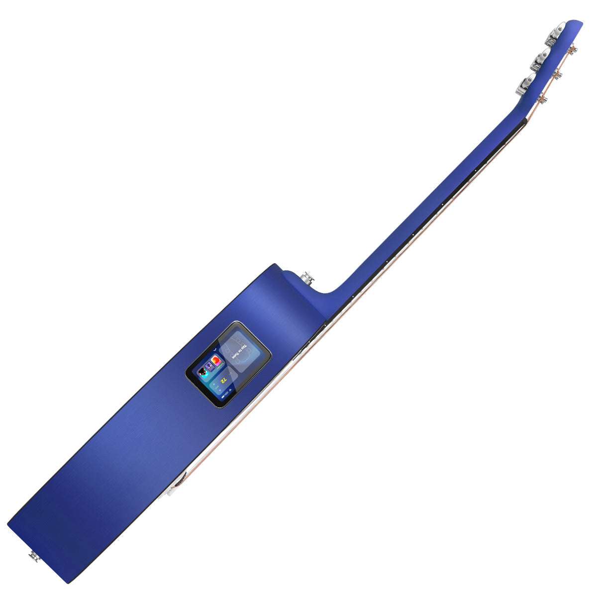 LAVA ME PLAY 36" with Lite Bag ~ Deep Blue/Frost White - Richards Guitars Of Stratford Upon Avon