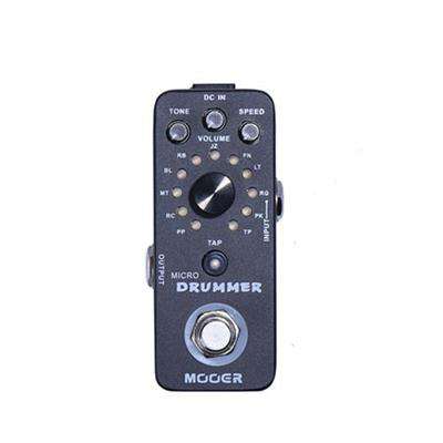 MOOER MICRO DRUMMER DRUM MACHINE PEDAL - Richards Guitars Of Stratford Upon Avon